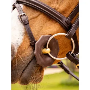 Two-ring rubber horse bit LeMieux image-1