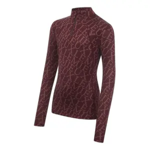 Girl's long-sleeved riding Polo shirt LeMieux Fleur image-1