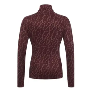 Girl's long-sleeved riding Polo shirt LeMieux Fleur image-3