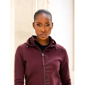 Women's full-zip hooded riding sweatshirt LeMieux Elite image-3