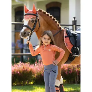 Mini girl's short-sleeved riding jersey LeMieux image-1