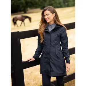 Giacca impermeabile da equitazione con cappuccio da donna LeMieux Grace image-5