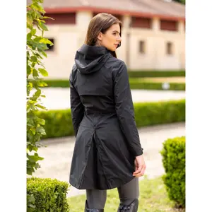 Women's waterproof hooded riding jacket LeMieux Grace image-5