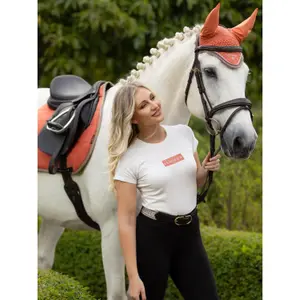 Klassisches T-Shirt mit kurzen Ärmeln, Damen LeMieux image-4