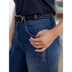 Pantaloni da equitazione full grip da donna LeMieux Anneka image-6