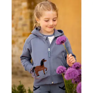 Felpa da equitazione con cappuccio e cerniera per bambini LeMieux image-1