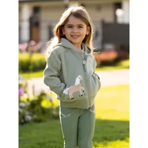Children's zip-up hooded riding sweatshirt LeMieux image-1
