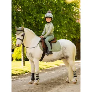 Mini girl's short-sleeved riding jersey LeMieux image-4