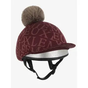 Toque pour casque équitation LeMieux Fleur Silk image-0