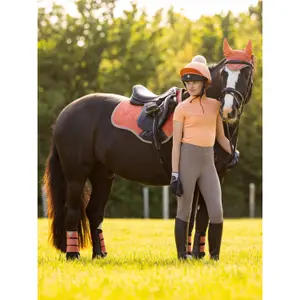 Copricasco equitazione da donna in seta LeMieux image-4