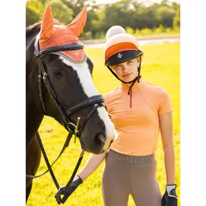 Copricasco equitazione da donna in seta LeMieux image-1