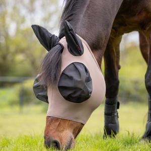 Bonnet anti-mouches pour cheval LeMieux Bug Relief Half image-1