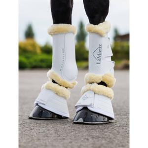 Horse gaiters with fleece edging LeMieux Motionflex image-2
