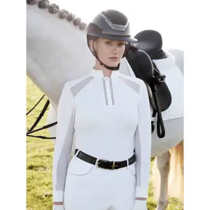 Polo d'équitation de concours manches longues femme LeMieux Camille image-1