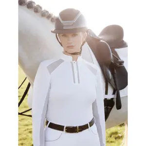 Polo d'équitation de concours manches longues femme LeMieux Camille image-2