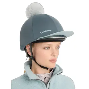 Καπέλο για κράνος ιππασίας με πον πον γυναίκας LeMieux image-0