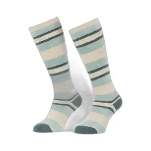 Chaussettes équitation femme LeMieux Sabrina Stripe image-0