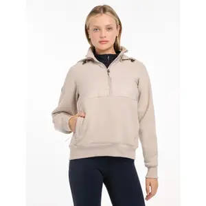 Half-zip hybrid hoodie for women LeMieux Harley image-3