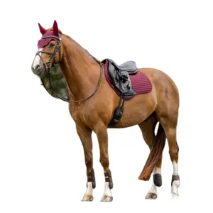 Non-slip soft shell saddle pad for horses LeMieux image-1