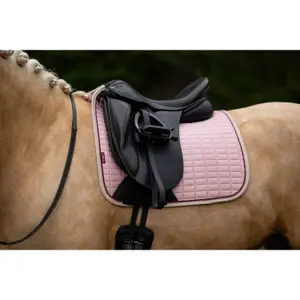 Dressage saddle pad for horses LeMieux Suede image-1