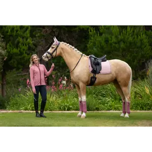 Dressage saddle pad for horses LeMieux Suede image-5