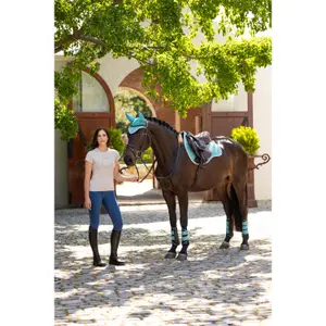 Jumping Saddle Pad LeMieux Suede Gp image-5