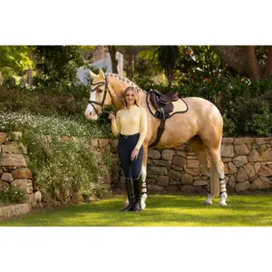 Jumping Saddle Pad LeMieux Suede Gp image-6
