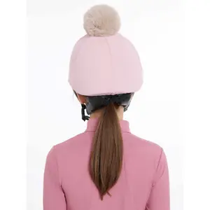 Toque pour casque équitation pom femme LeMieux image-1
