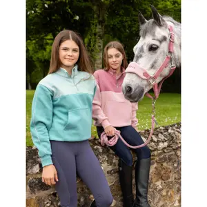 Kids' 3/4 Zip Hooded Sweatshirt LeMieux Rider Kate image-3