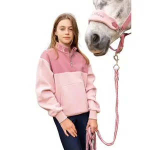 Kids' 3/4 Zip Hooded Sweatshirt LeMieux Rider Kate image-2