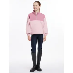 Kids' 3/4 Zip Hooded Sweatshirt LeMieux Rider Kate image-1