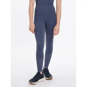 Kids' mesh mid grip riding leggings LeMieux Lizzie image-2