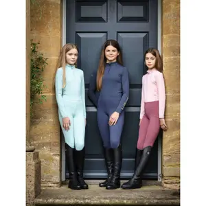 Kids' mesh mid grip riding leggings LeMieux Lizzie image-2