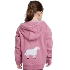 Children's zip-up hooded riding sweatshirt LeMieux Mini Charlie image-4