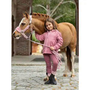 Children's zip-up hooded riding sweatshirt LeMieux Mini Charlie image-2