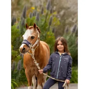 Children's zip-up hooded riding sweatshirt LeMieux Mini Charlie image-3