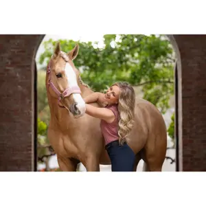 Halter and lead rope set for horse LeMieux Vogue image-4