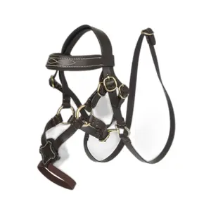 Crossed noseband bridle for plush toy LeMieux Toy Pony