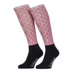 Chaussettes équitation enfant LeMieux Footsie image-1