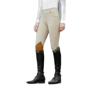 Pantalon équitation à fermeture éclair latérale mid grip enfant LeMieux Hunter