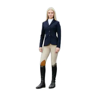 Pantalon équitation à fermeture éclair latérale mid grip enfant LeMieux Hunter image-1