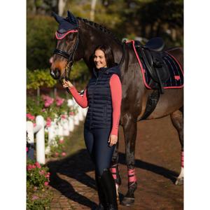 Women's sleeveless hooded down jacket LeMieux Rose image-3