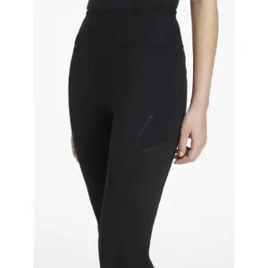Legging équitation en mesh mid grip femme LeMieux Lydia image-3