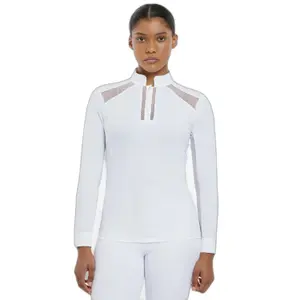 Polo da competizione a maniche lunghe da donna LeMieux Camille