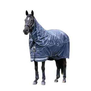 Couverture d'extérieur pour cheval imperméable LeMieux Arika Star 200g image-1