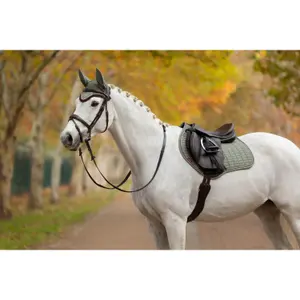 Jumping Saddle Pad LeMieux Suede Close Contact Square image-6