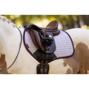 Jumping Saddle Pad LeMieux Suede Close Contact Square image-3
