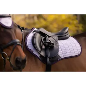 Jumping Saddle Pad LeMieux Suede Close Contact Square image-6