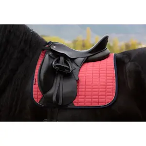 Dressage saddle pad for horses LeMieux Suede Square image-3