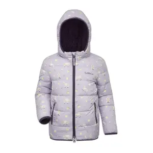 Printed hooded puffer jacket for kids LeMieux Lilo